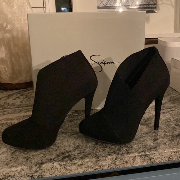 Perfect condition Jessica Simpson Heeled Ankle Boots - Picture 3 of 3